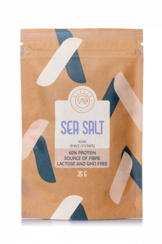 Jedlí cvrčci – mořská sůl - Velikost: 25 g